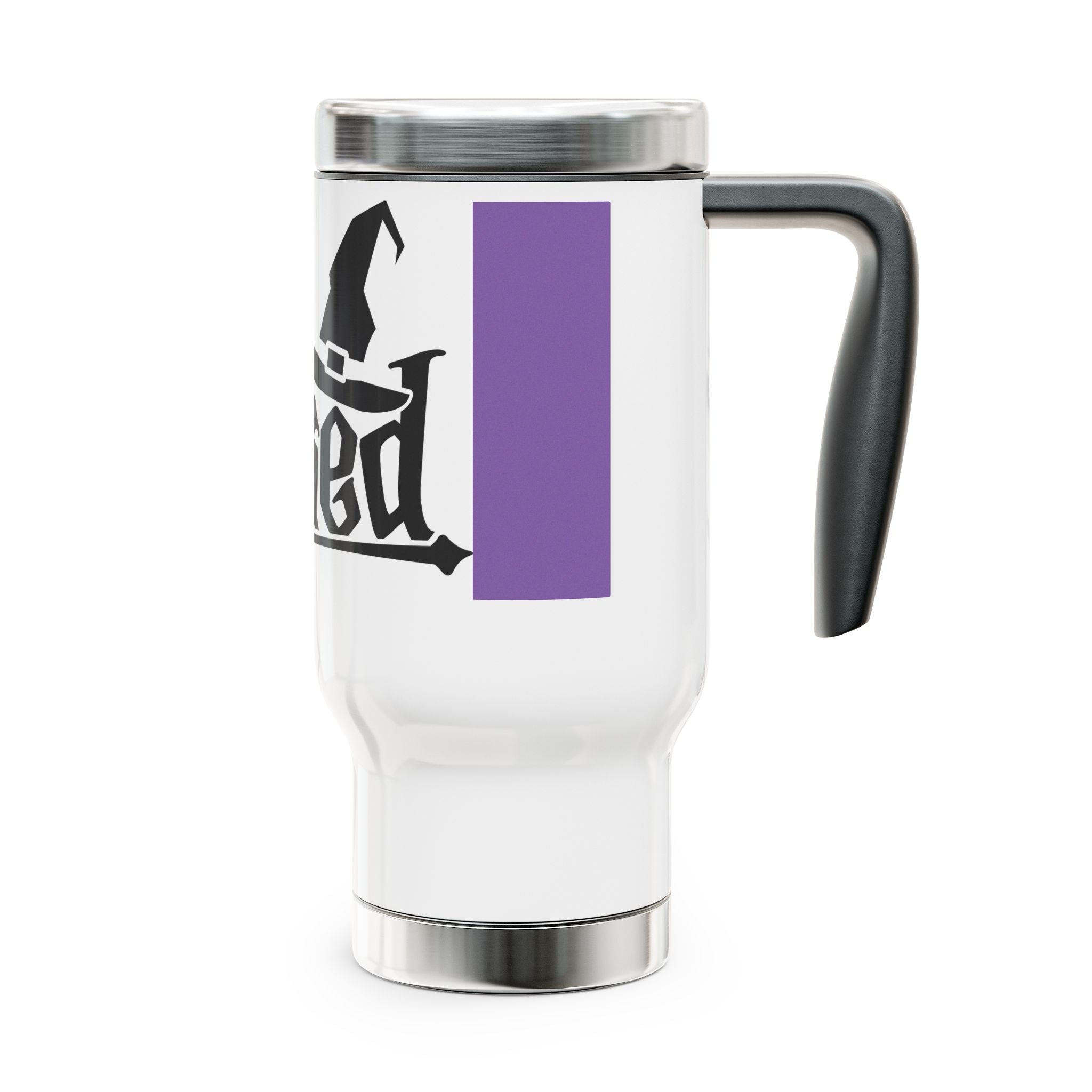 Stainless Steel Travel Mug with Handle, 14oz