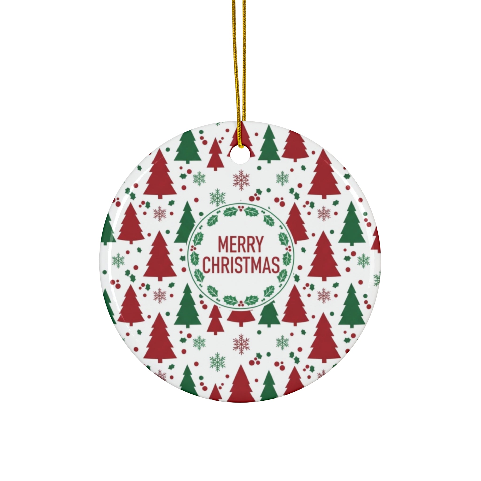 Ceramic Ornament, 4 Shapes