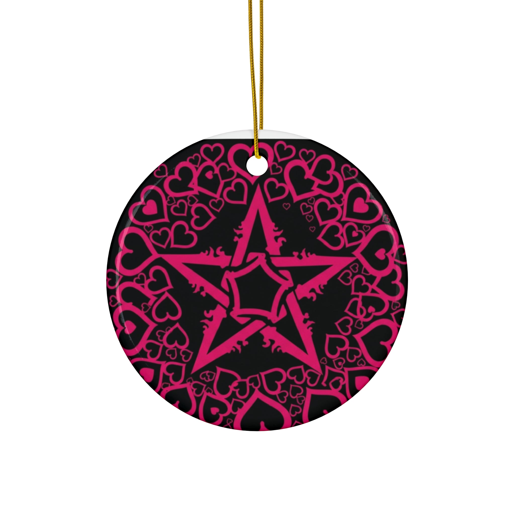 Ceramic Ornament, 4 Shapes