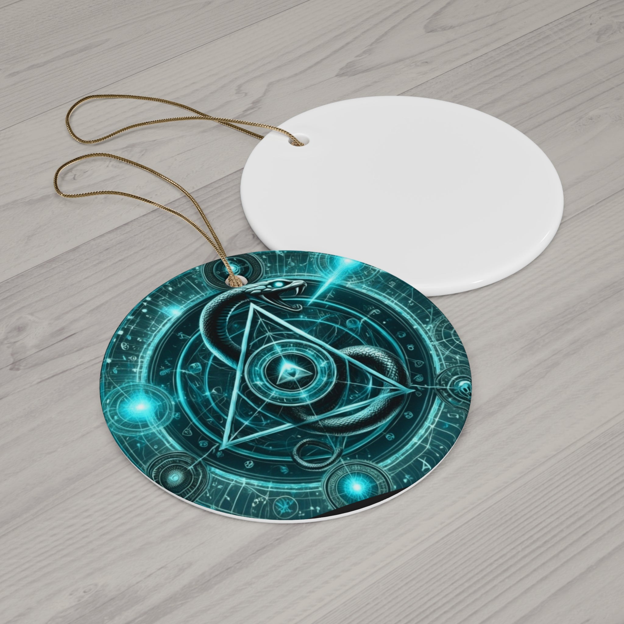 Ceramic Ornament, 4 Shapes