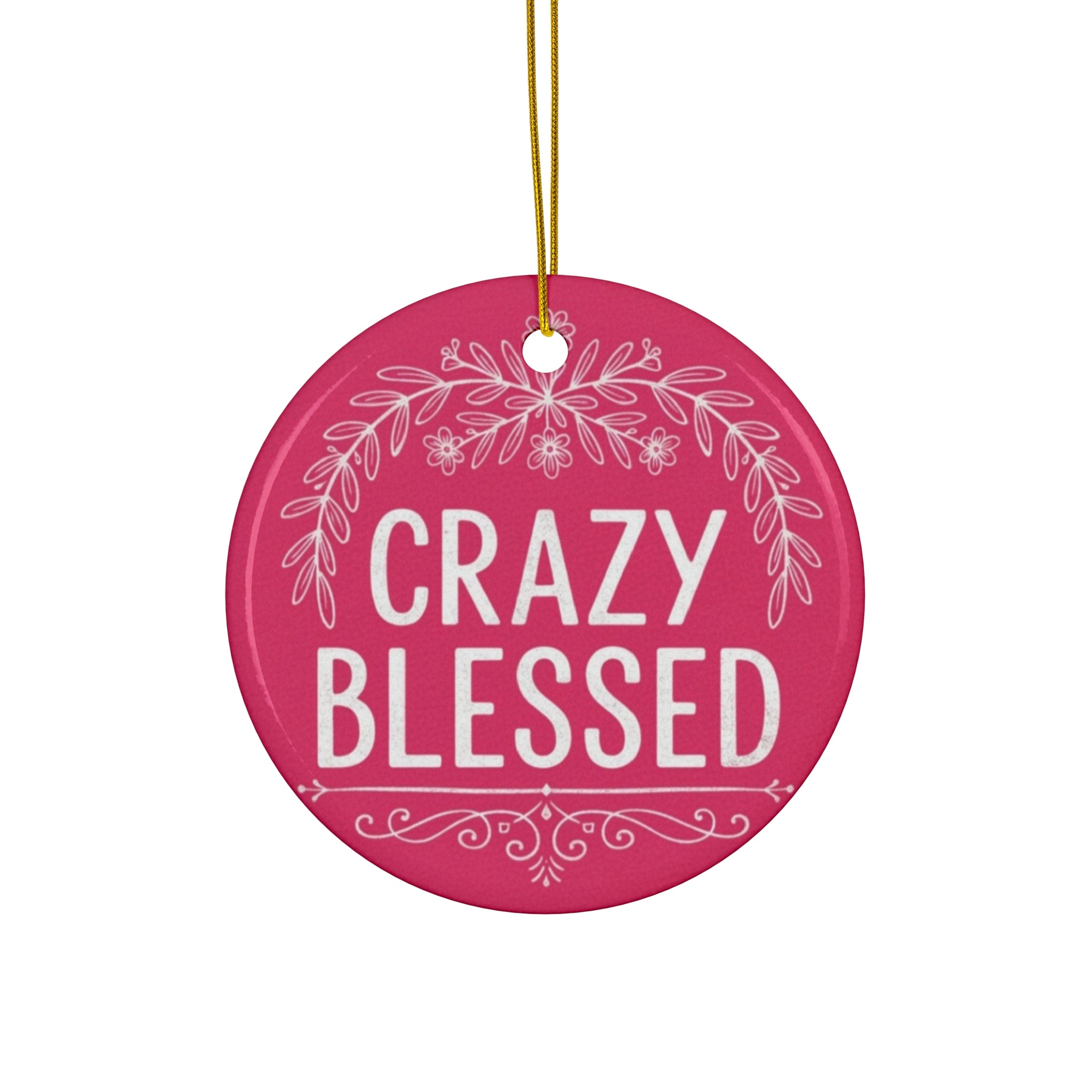 Ceramic Ornament, 4 Shapes