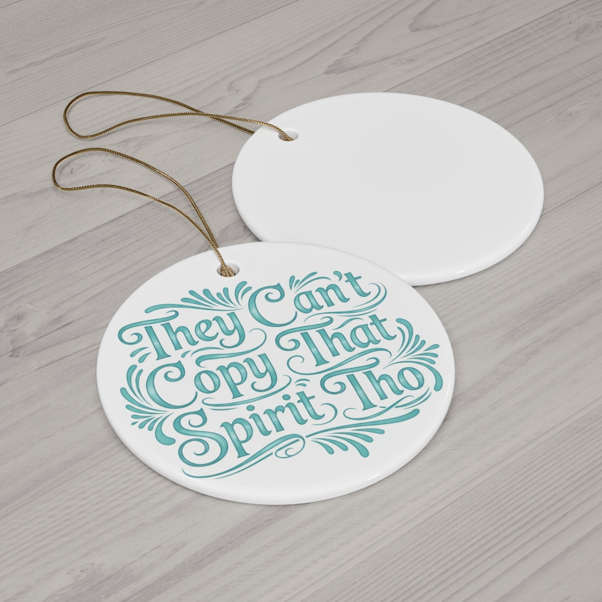 Ceramic Ornament, 4 Shapes