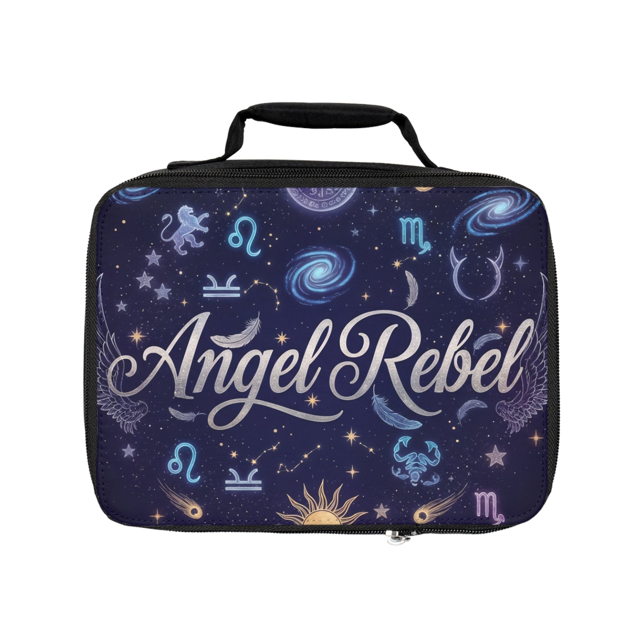 Cosmic Lunch Bag for the Modern Rebel | Stylish Tote, Astrology Gift, School & Work, Eco-Friendly, Fun Lunch Tote
