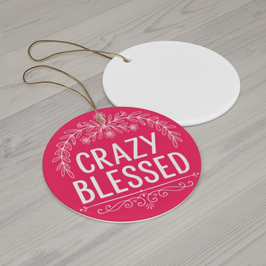 Ceramic Ornament, 4 Shapes