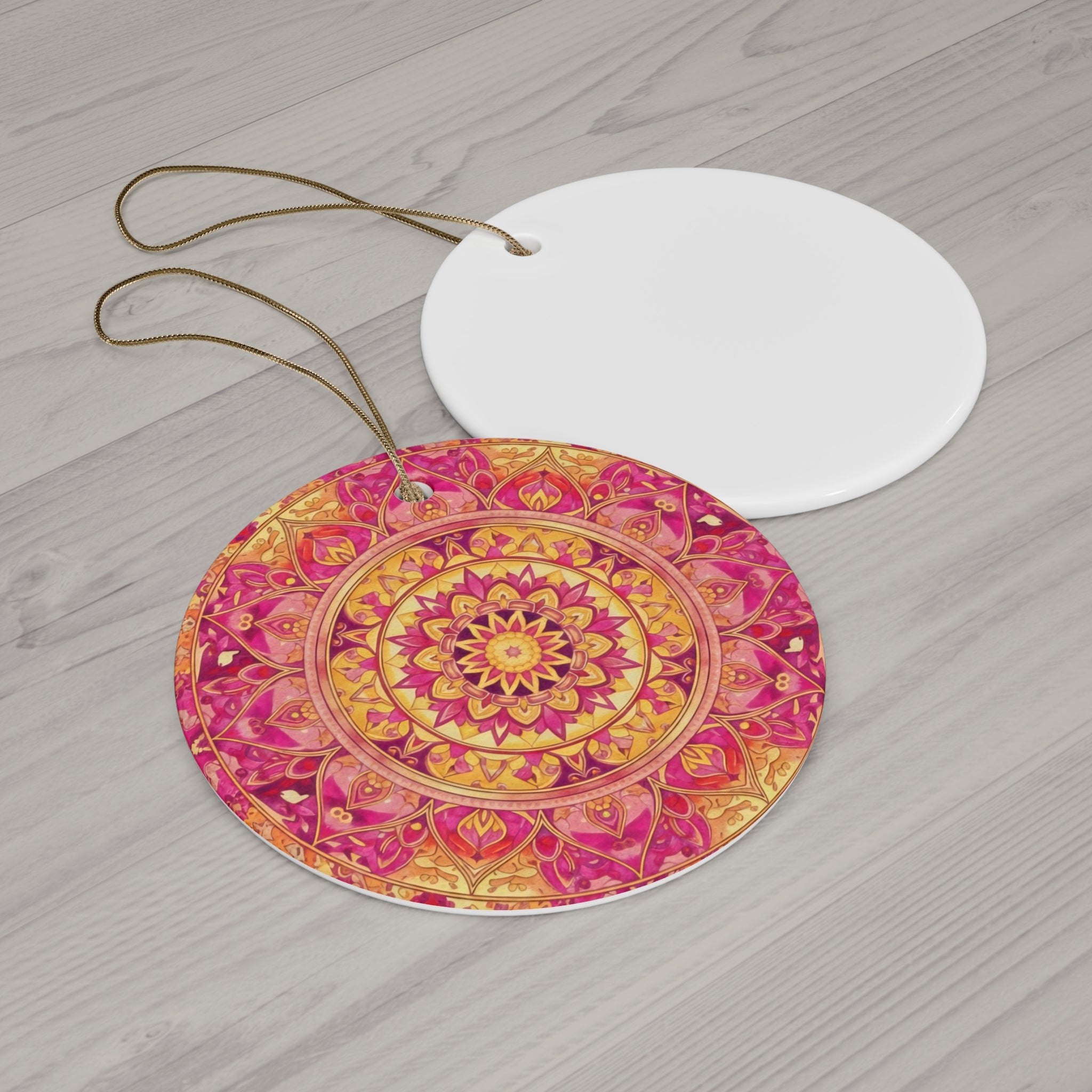 Ceramic Ornament, 4 Shapes