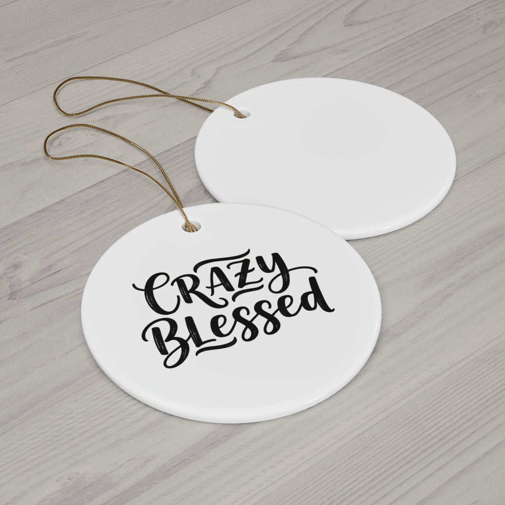 Ceramic Ornament, 4 Shapes