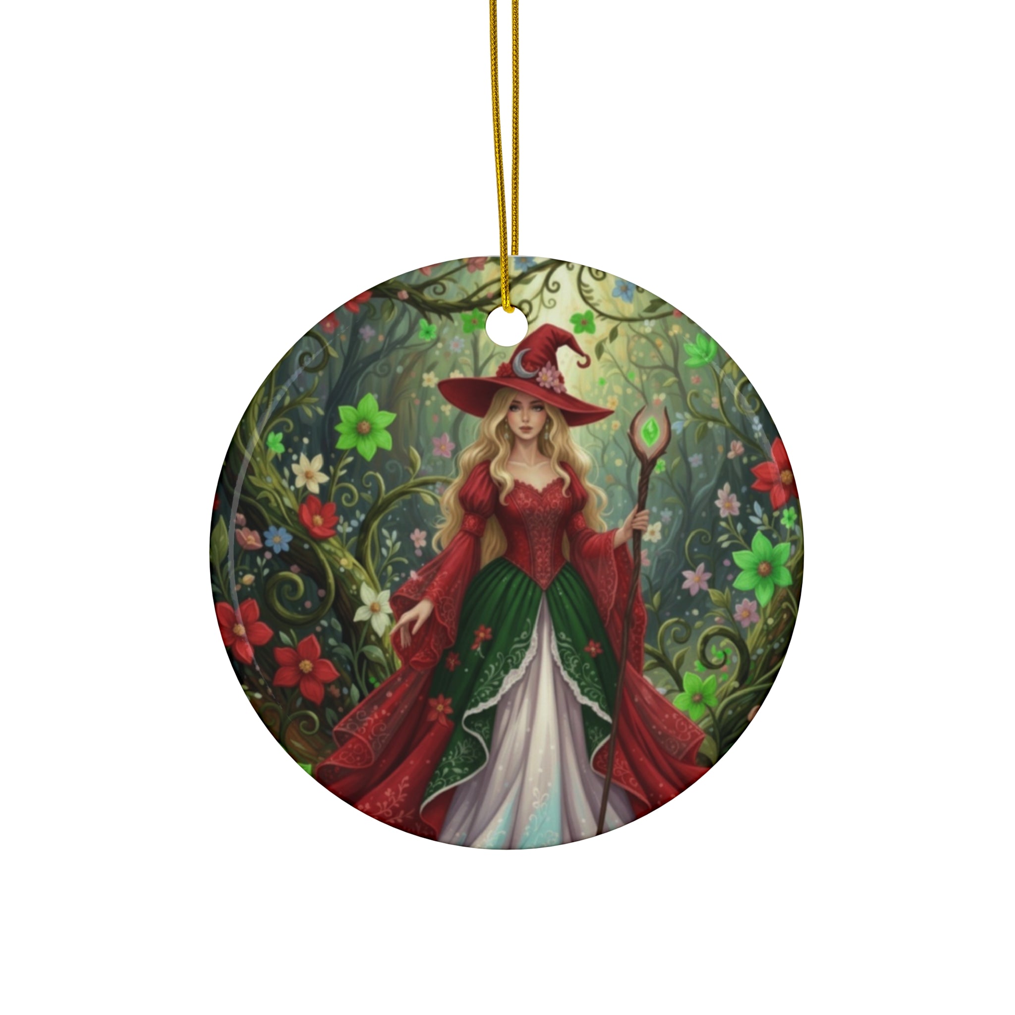 Ceramic Ornament, 4 Shapes