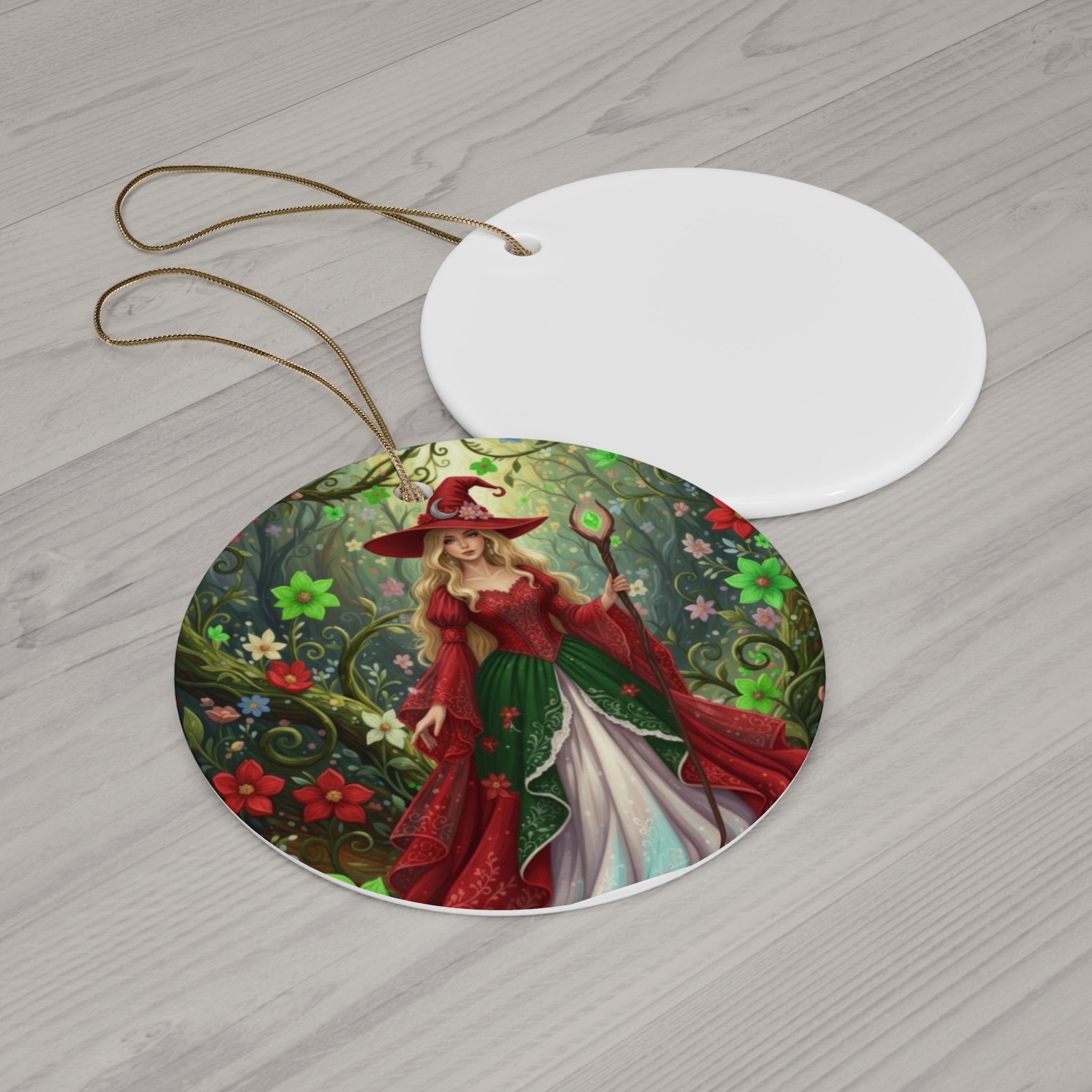 Ceramic Ornament, 4 Shapes