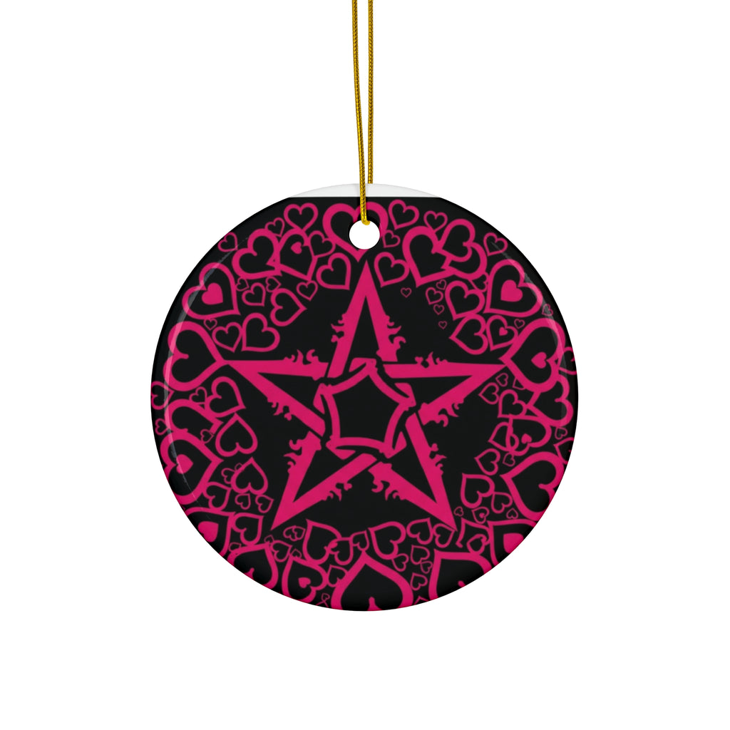 Ceramic Ornament, 4 Shapes