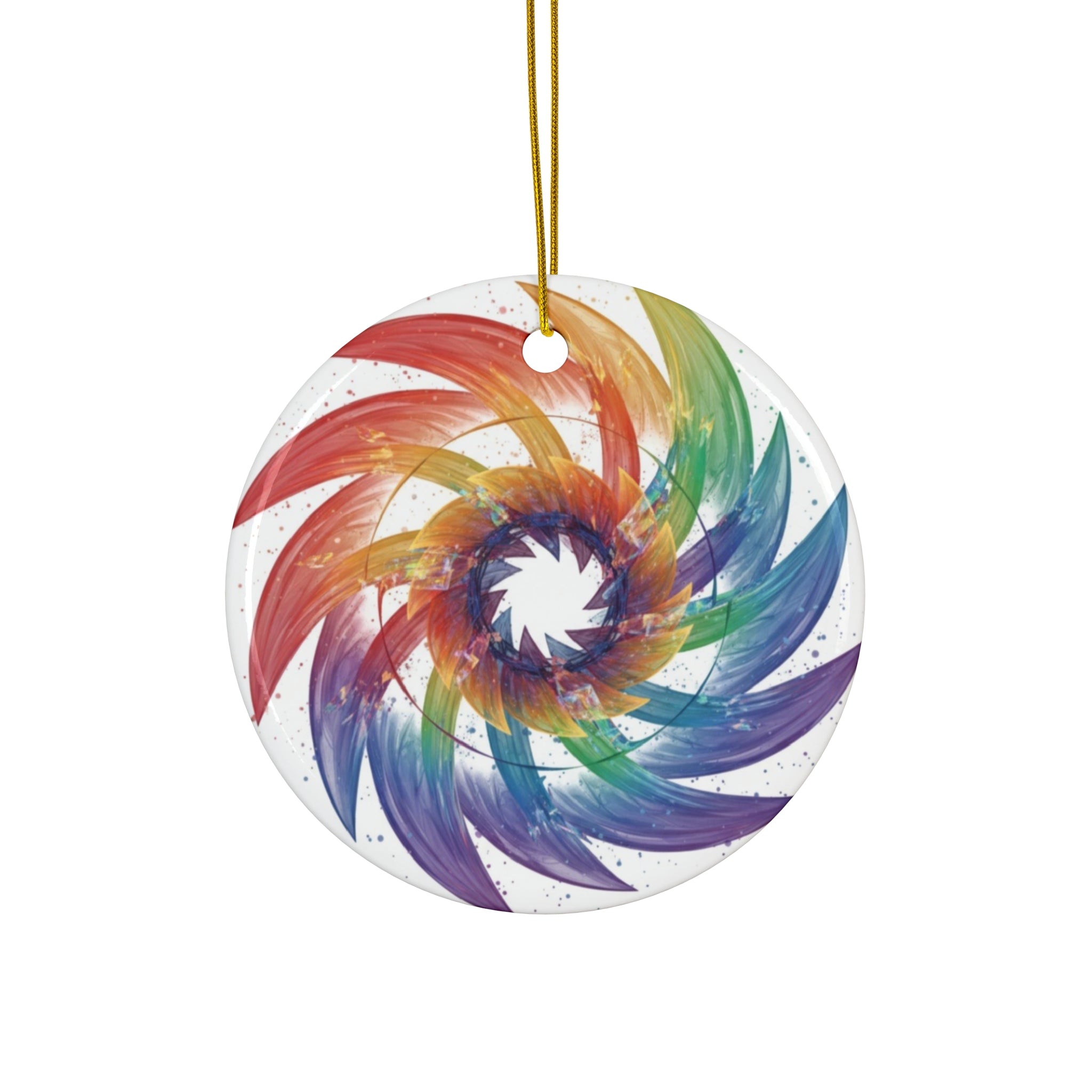 Ceramic Ornament, 4 Shapes