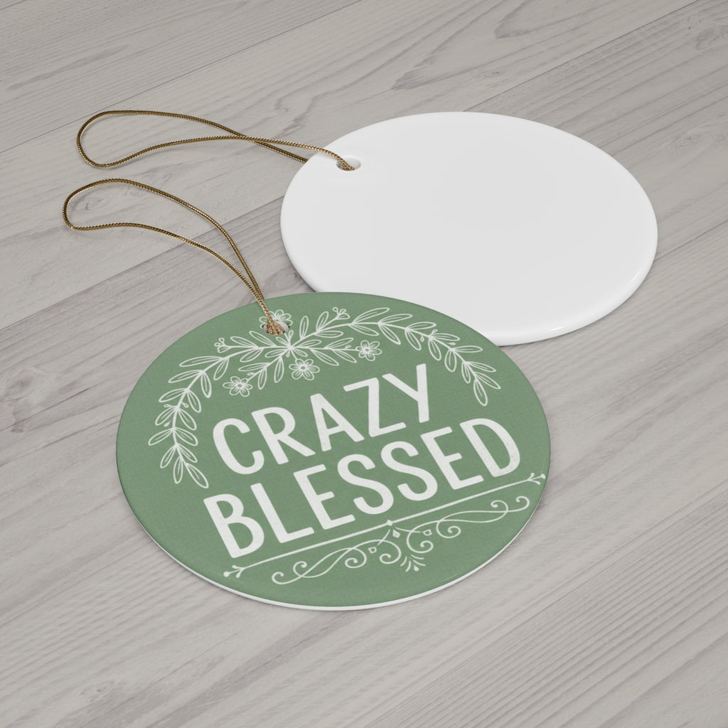 Ceramic Ornament, 4 Shapes