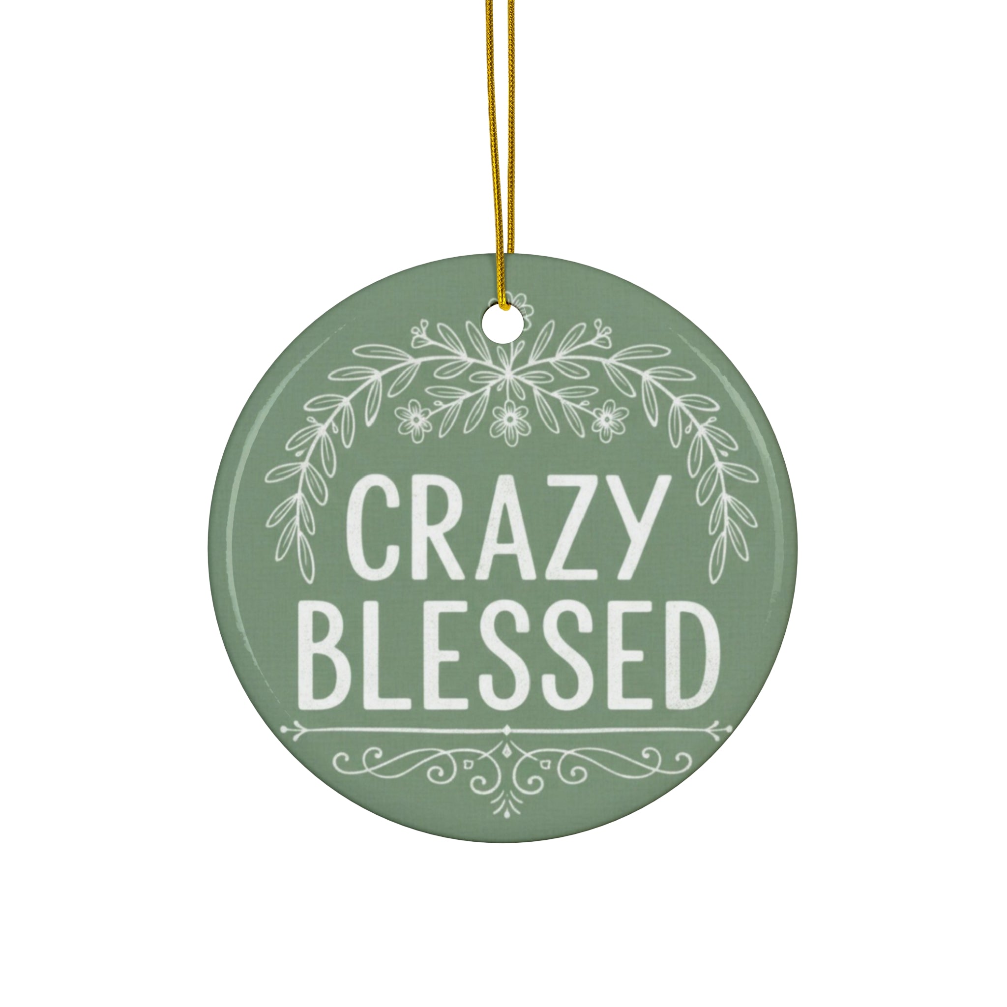 Ceramic Ornament, 4 Shapes