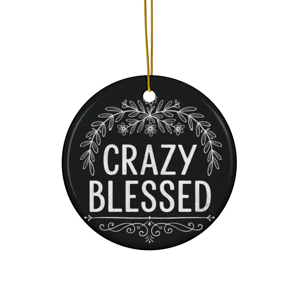 Ceramic Ornament, 4 Shapes