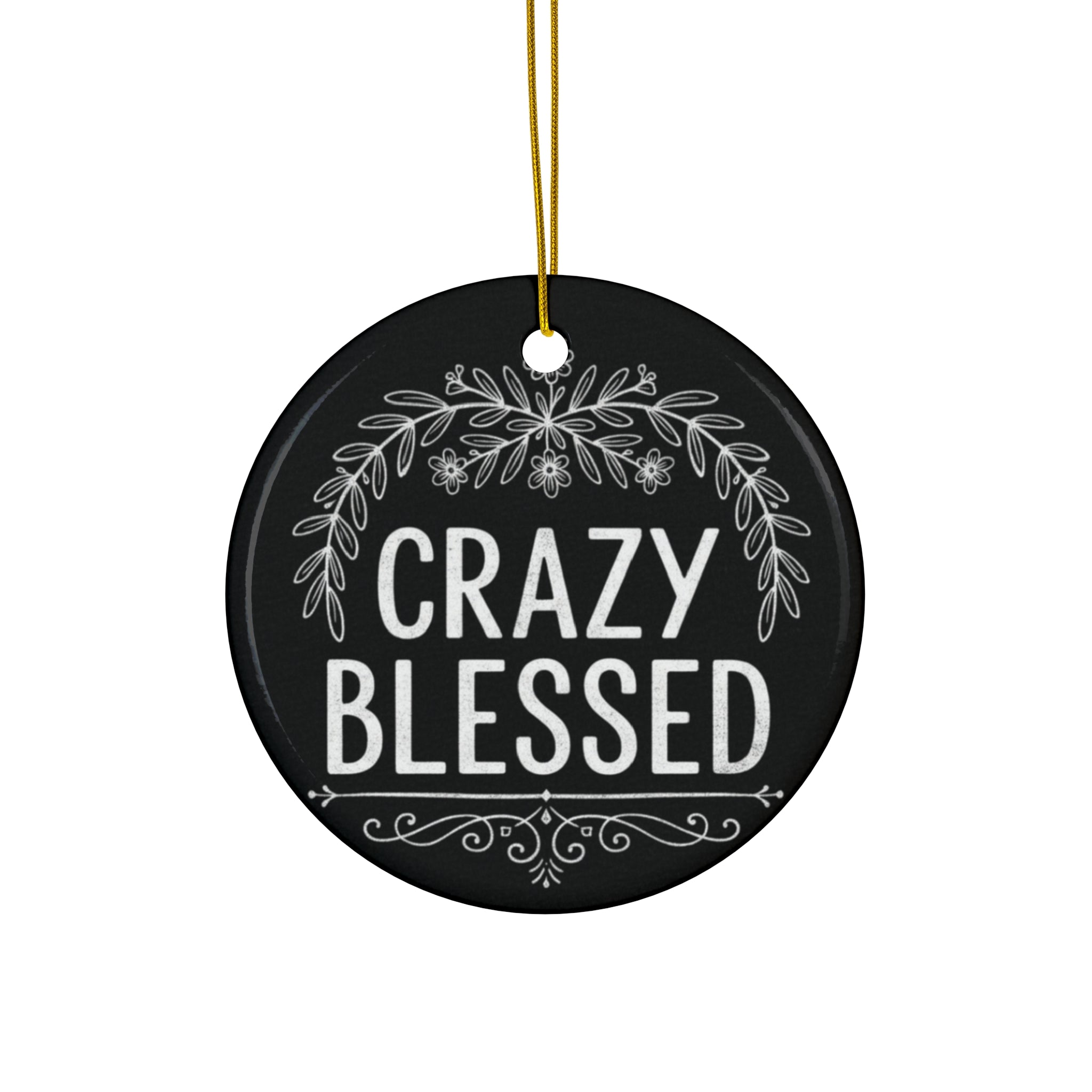 Ceramic Ornament, 4 Shapes