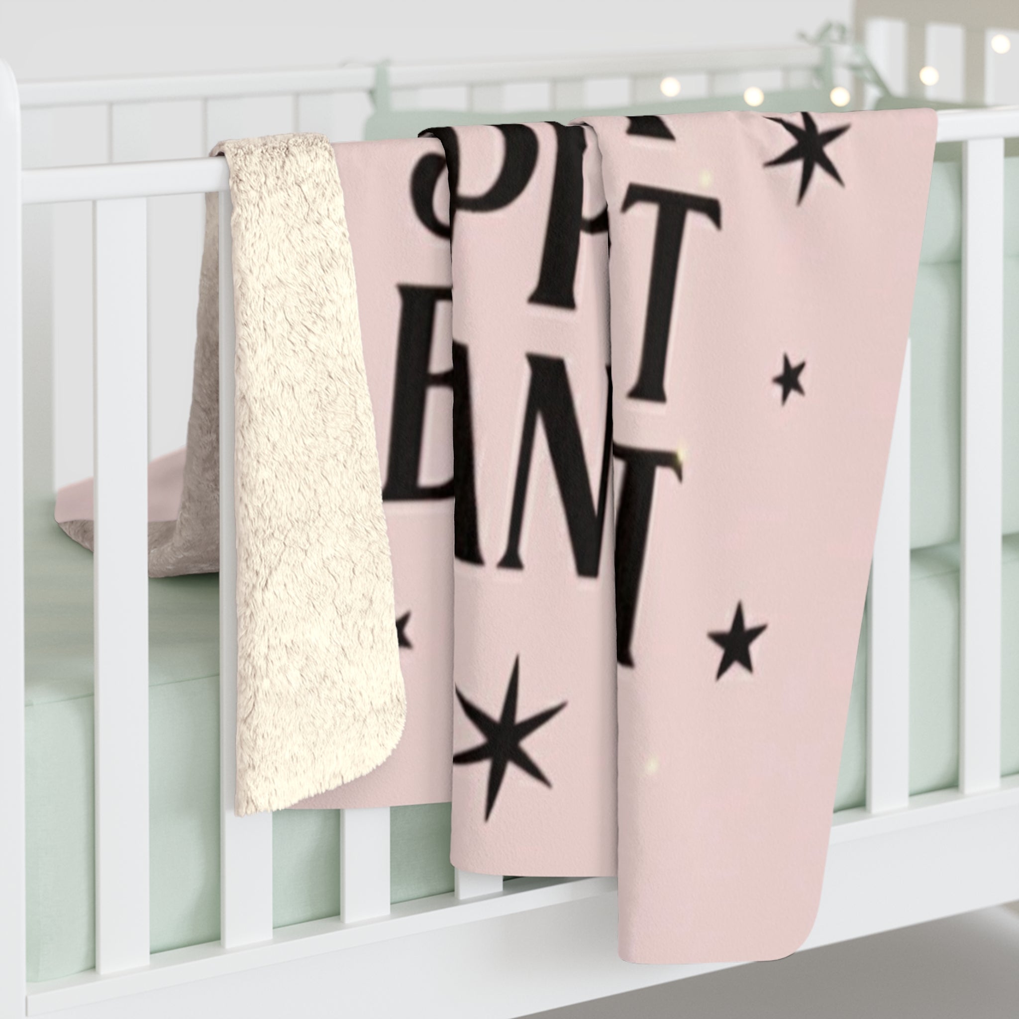 Anxiety Support Sherpa Fleece Blanket - Cozy & Soothing