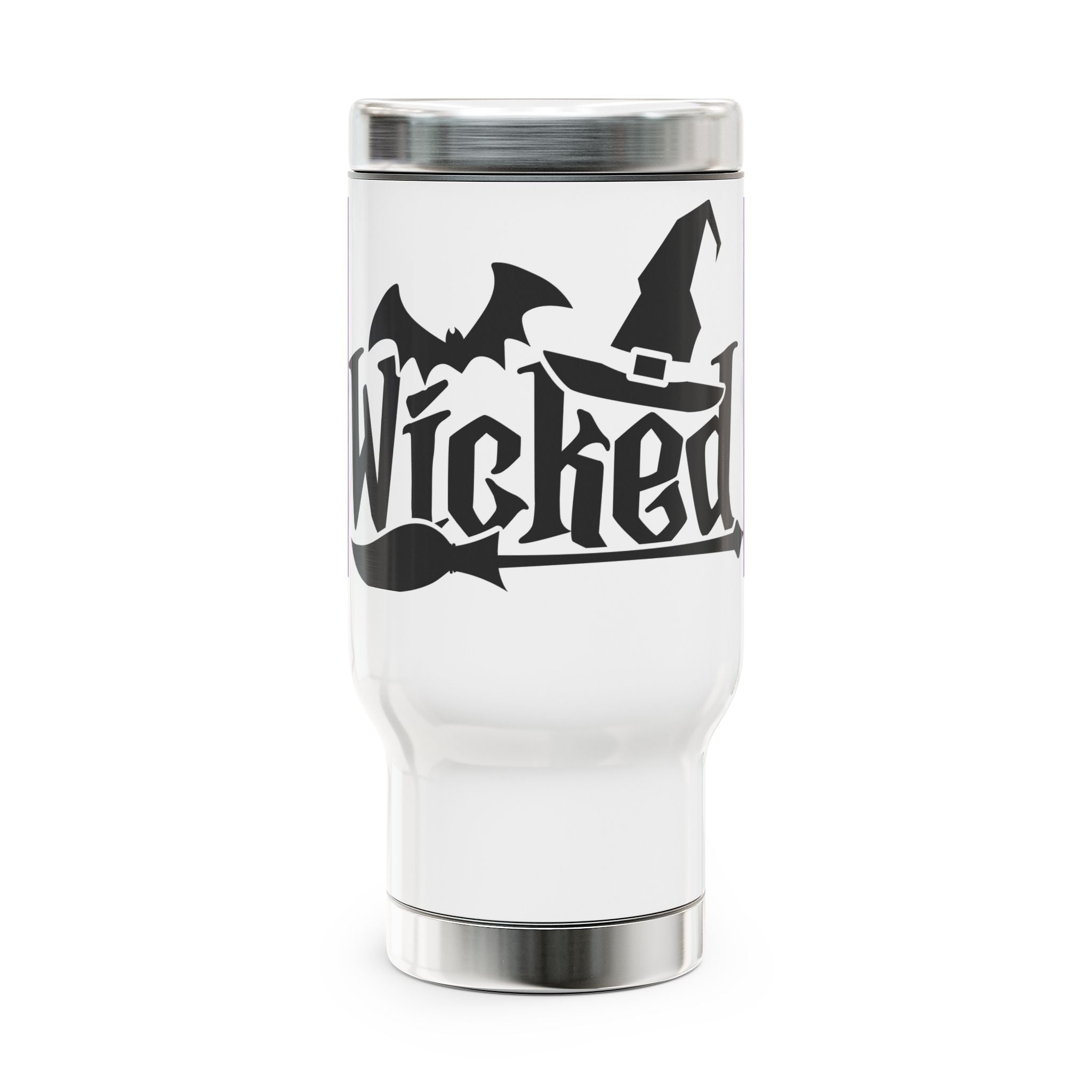 Stainless Steel Travel Mug with Handle, 14oz