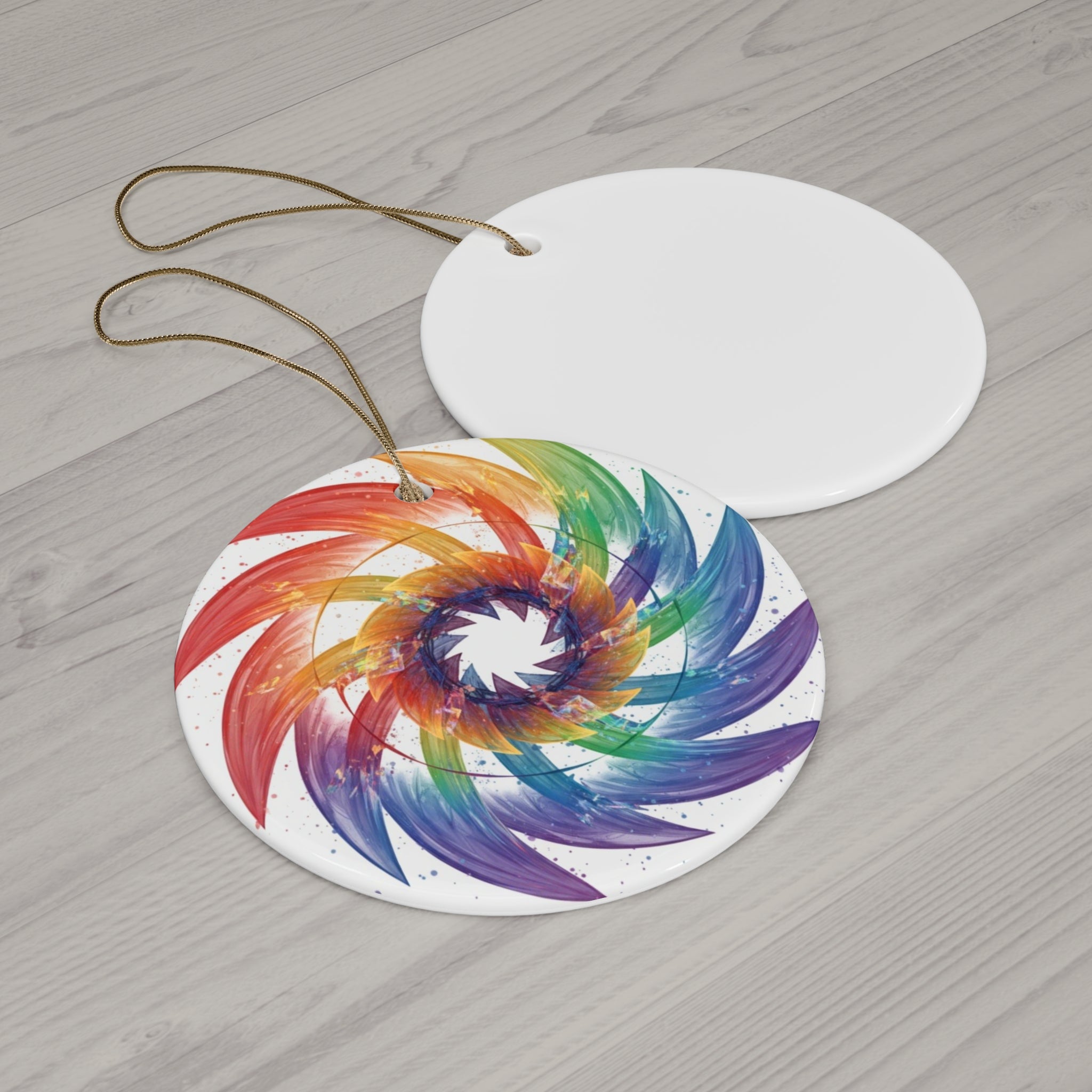 Ceramic Ornament, 4 Shapes