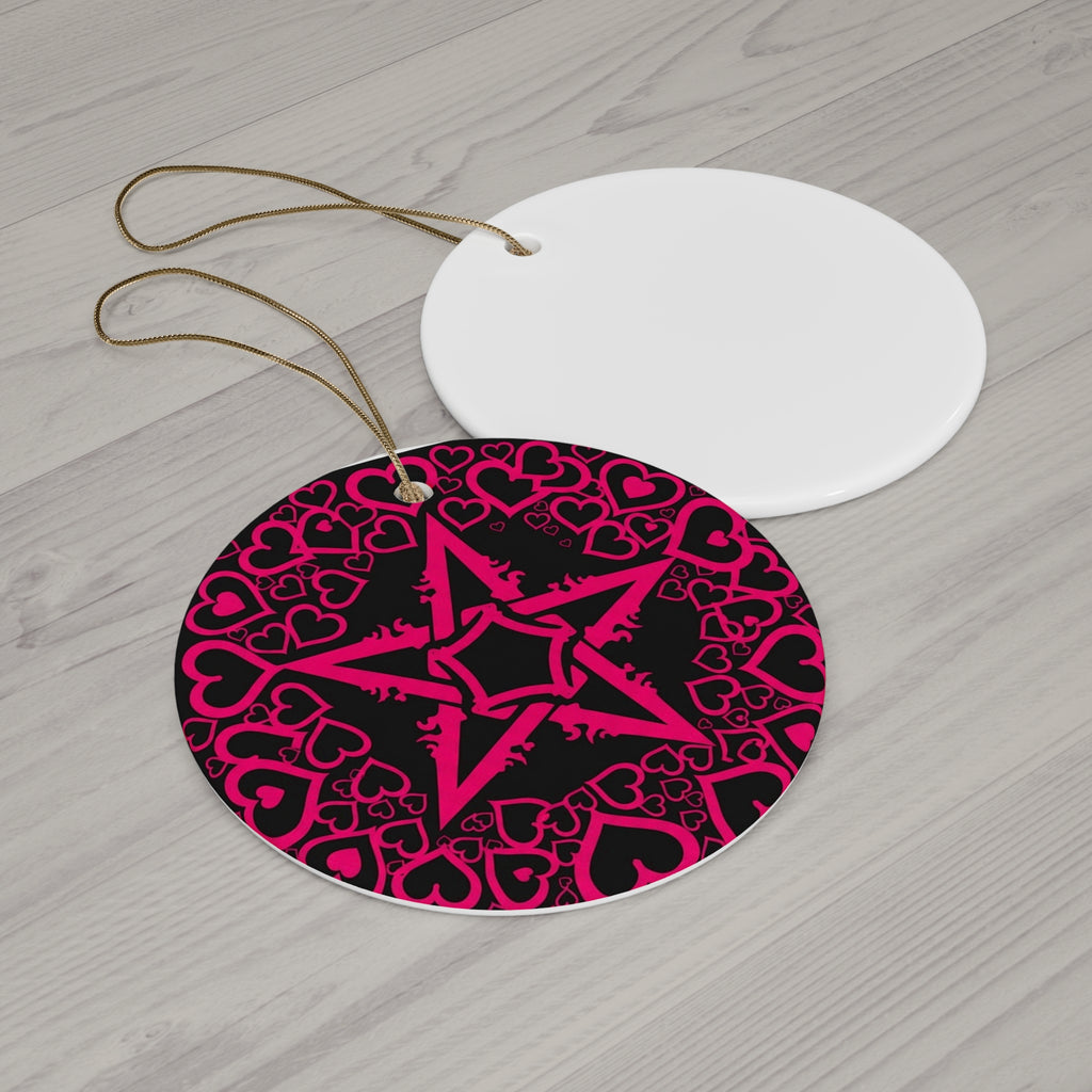 Ceramic Ornament, 4 Shapes