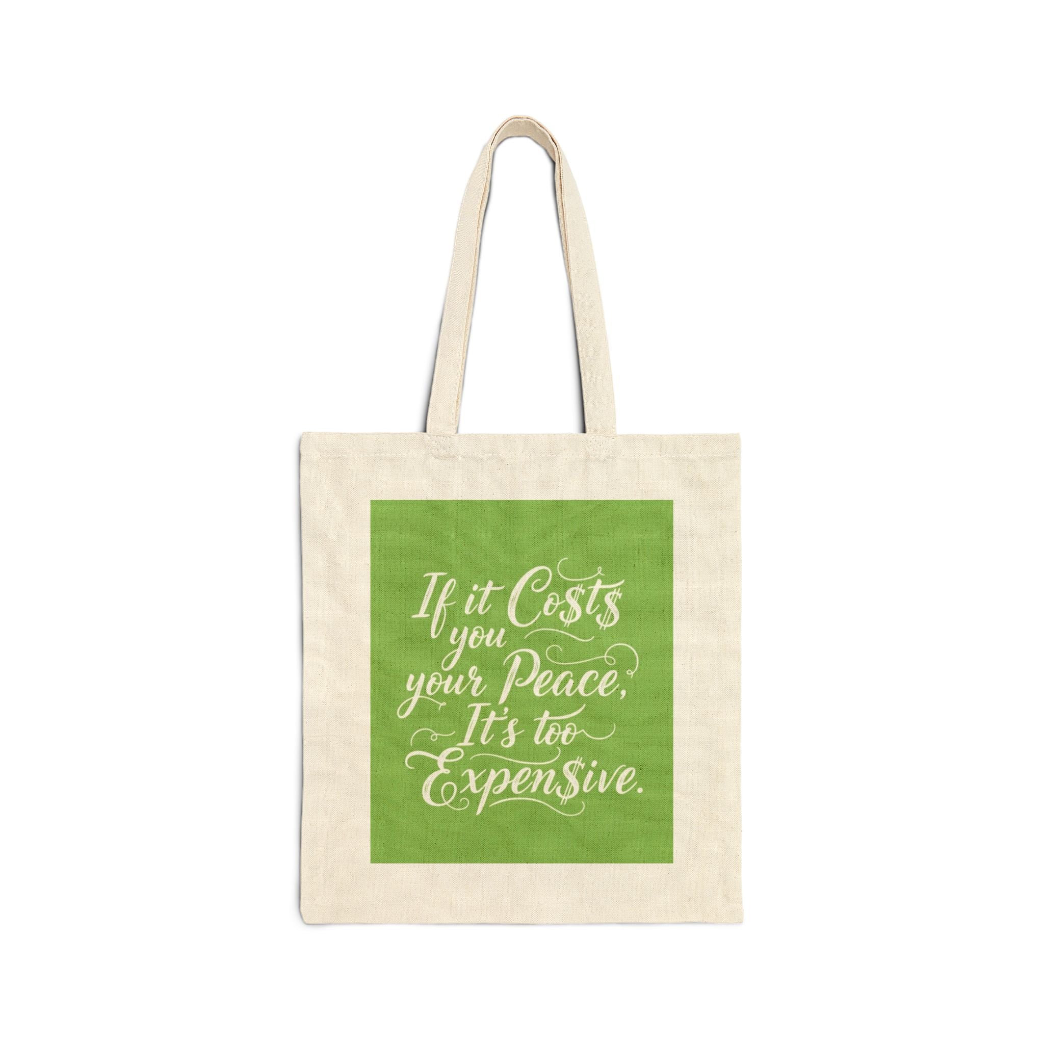 Cotton Canvas Tote Bag
