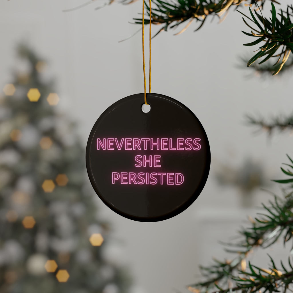 Ceramic Ornaments, 2-Side Print, (1pc, 3pcs, 5pcs, 10pcs)