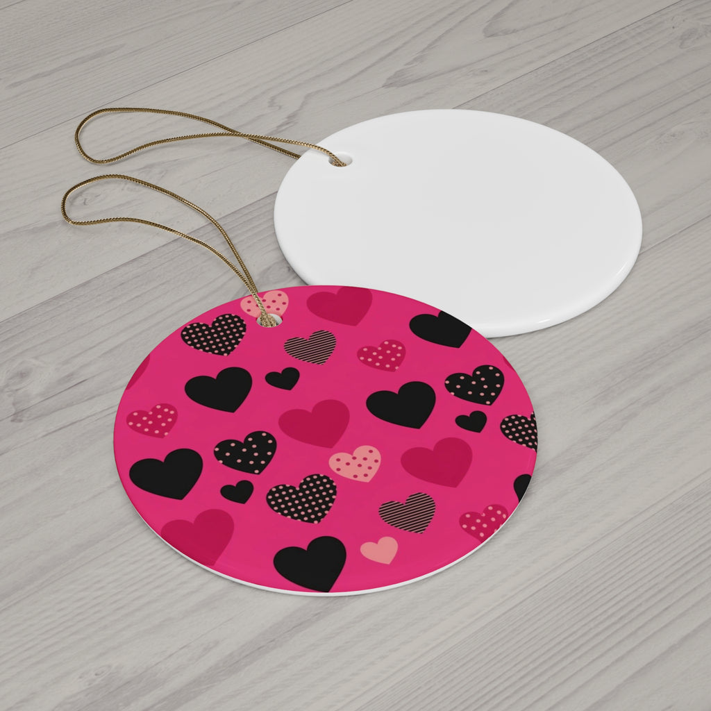 Ceramic Ornament, 4 Shapes