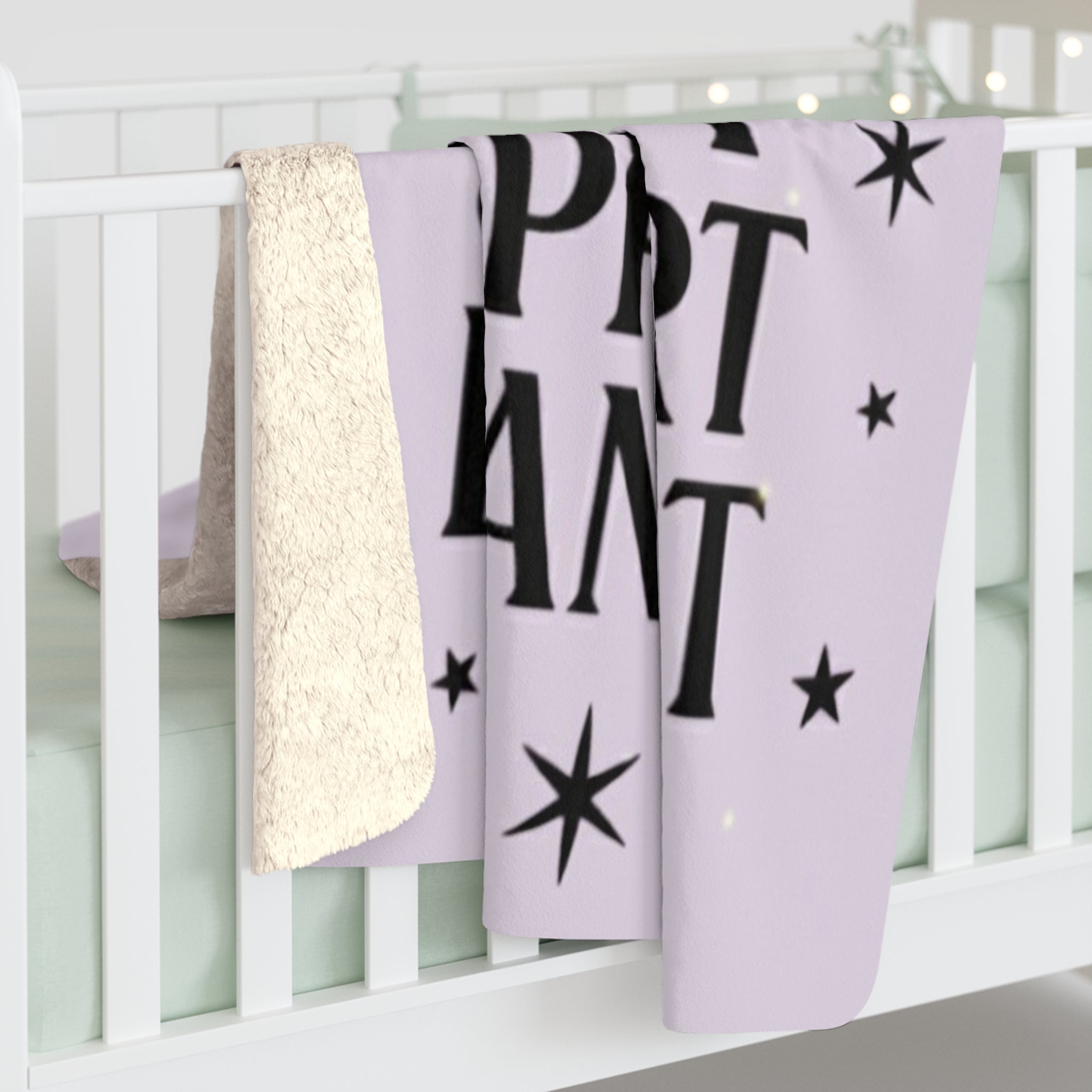 Anxiety Support Sherpa Fleece Blanket - Cozy Comfort for Relaxation