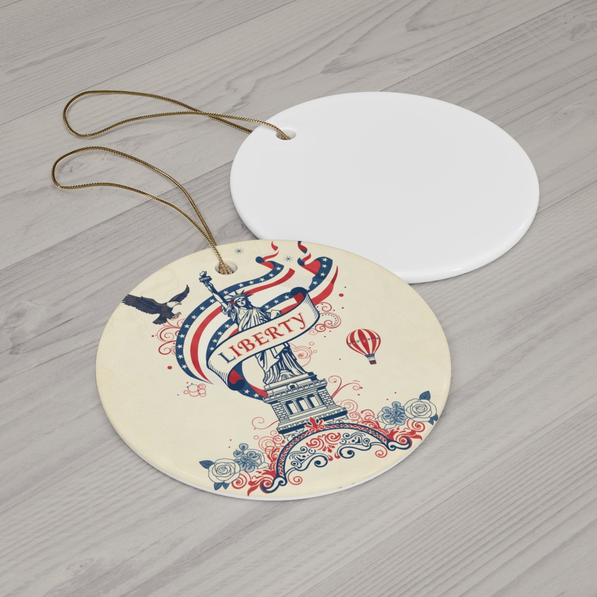 Ceramic Ornament, 4 Shapes