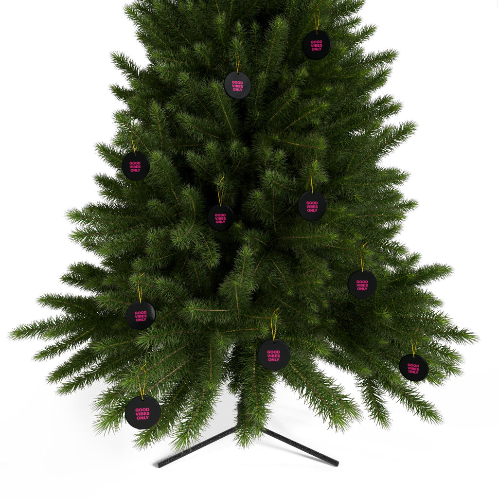 Ceramic Ornaments, 2-Side Print, (1pc, 3pcs, 5pcs, 10pcs)