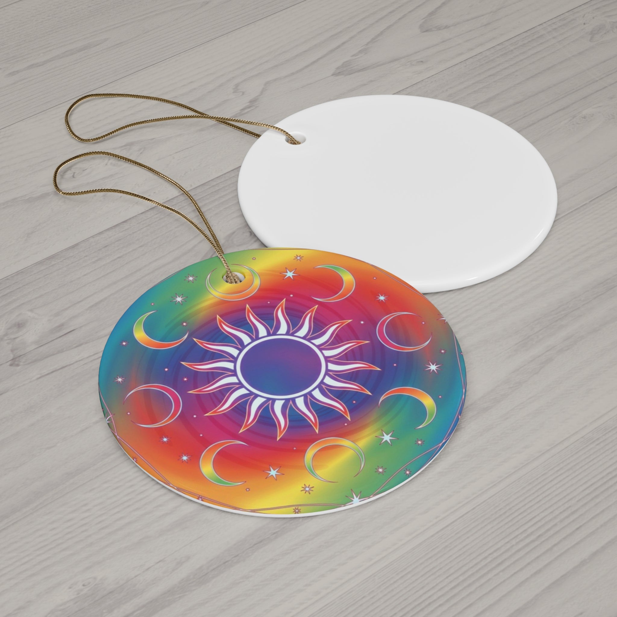 Ceramic Ornament, 4 Shapes