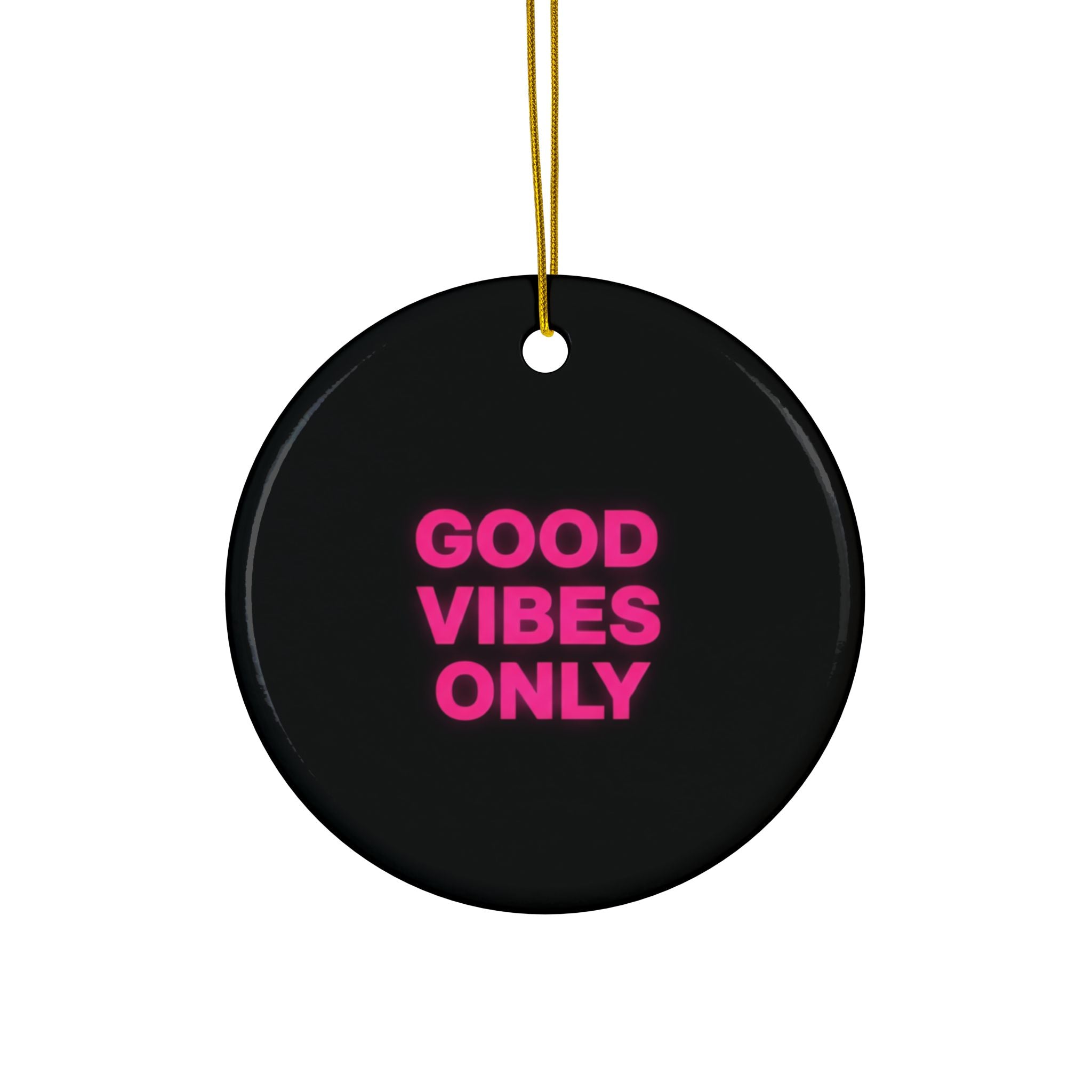 Ceramic Ornaments, 2-Side Print, (1pc, 3pcs, 5pcs, 10pcs)